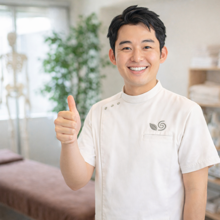 笑顔の院長先生