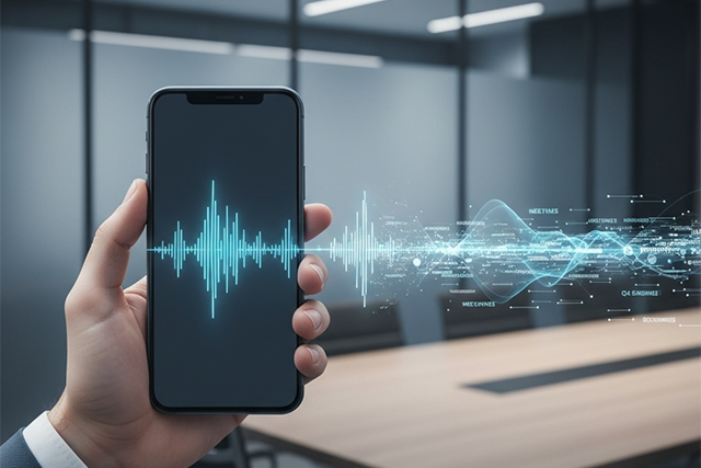 音声ファイルでライティング可能